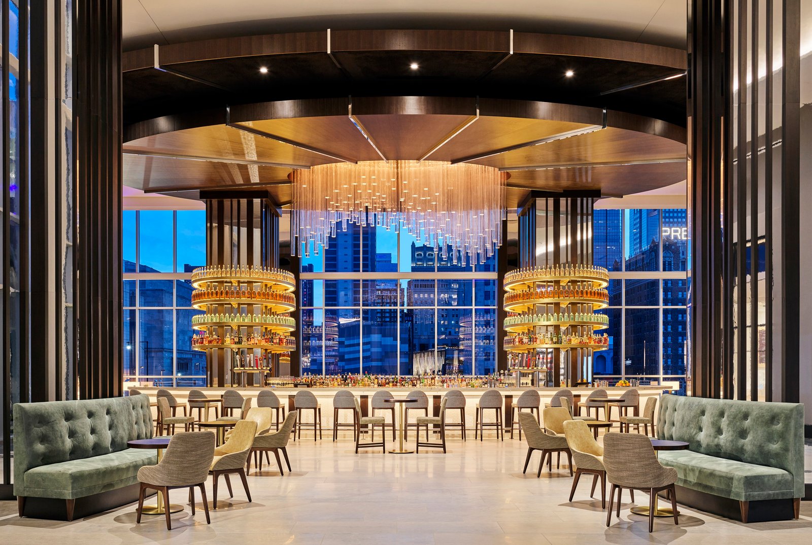 Loews Kansas City Hotel, bar stilwell