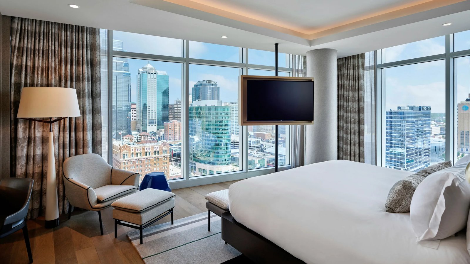 Loews Kansas City Hotel, rooms