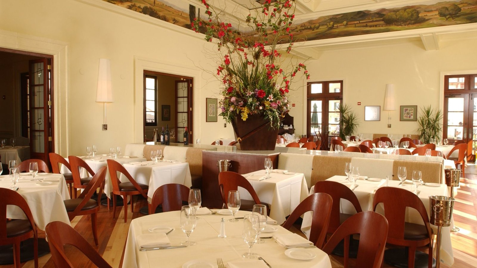 Loews Portofino Bay Hotel at Universal Orlando, at the table