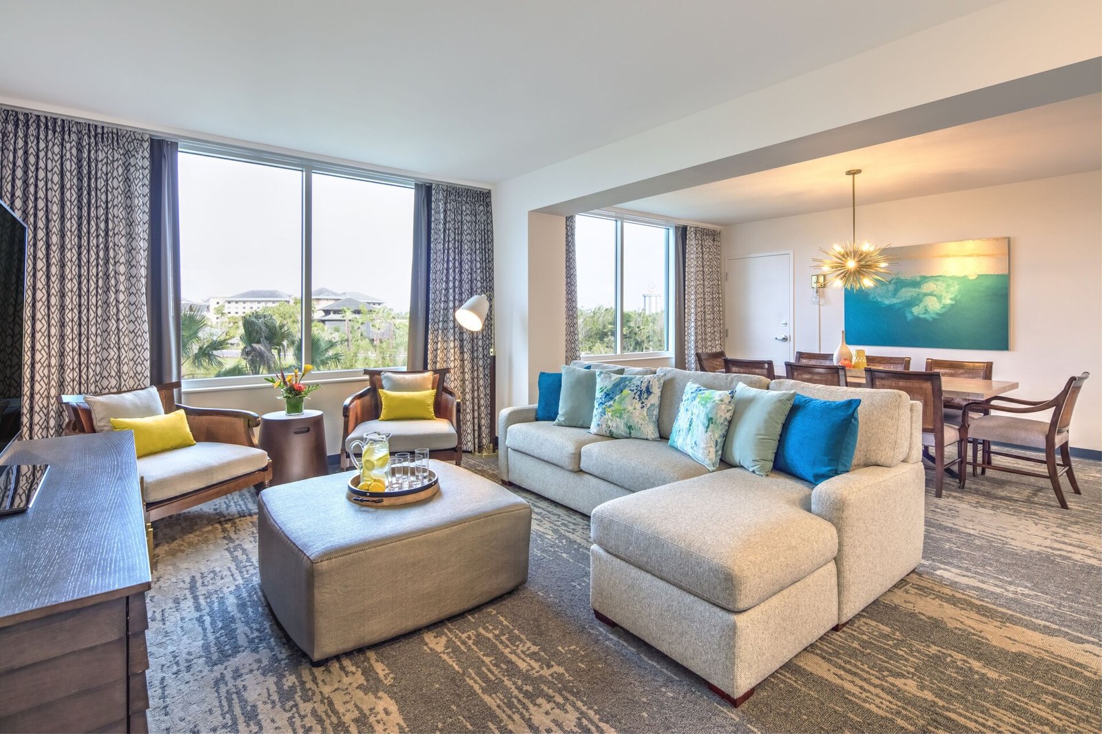Loews Sapphire Falls Resort at Universal Orlando, rooms