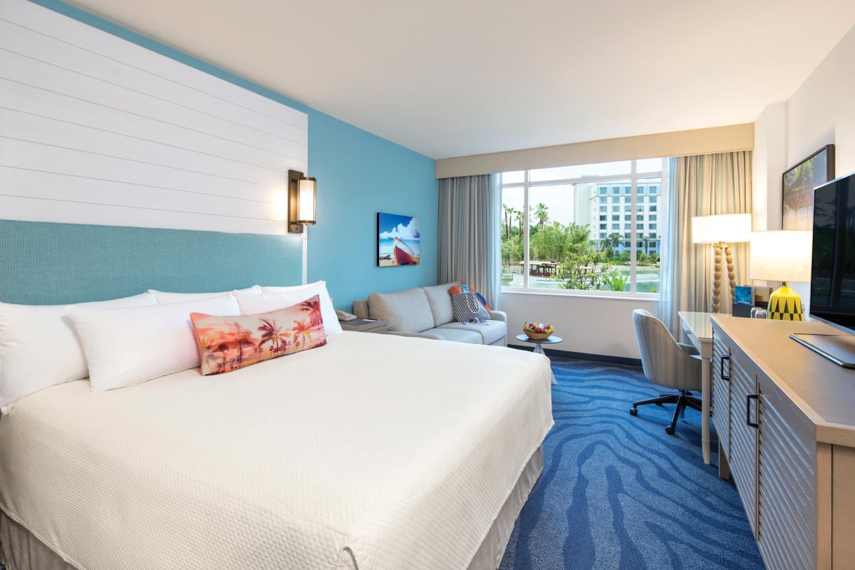 Loews Sapphire Falls Resort at Universal Orlando, rooms