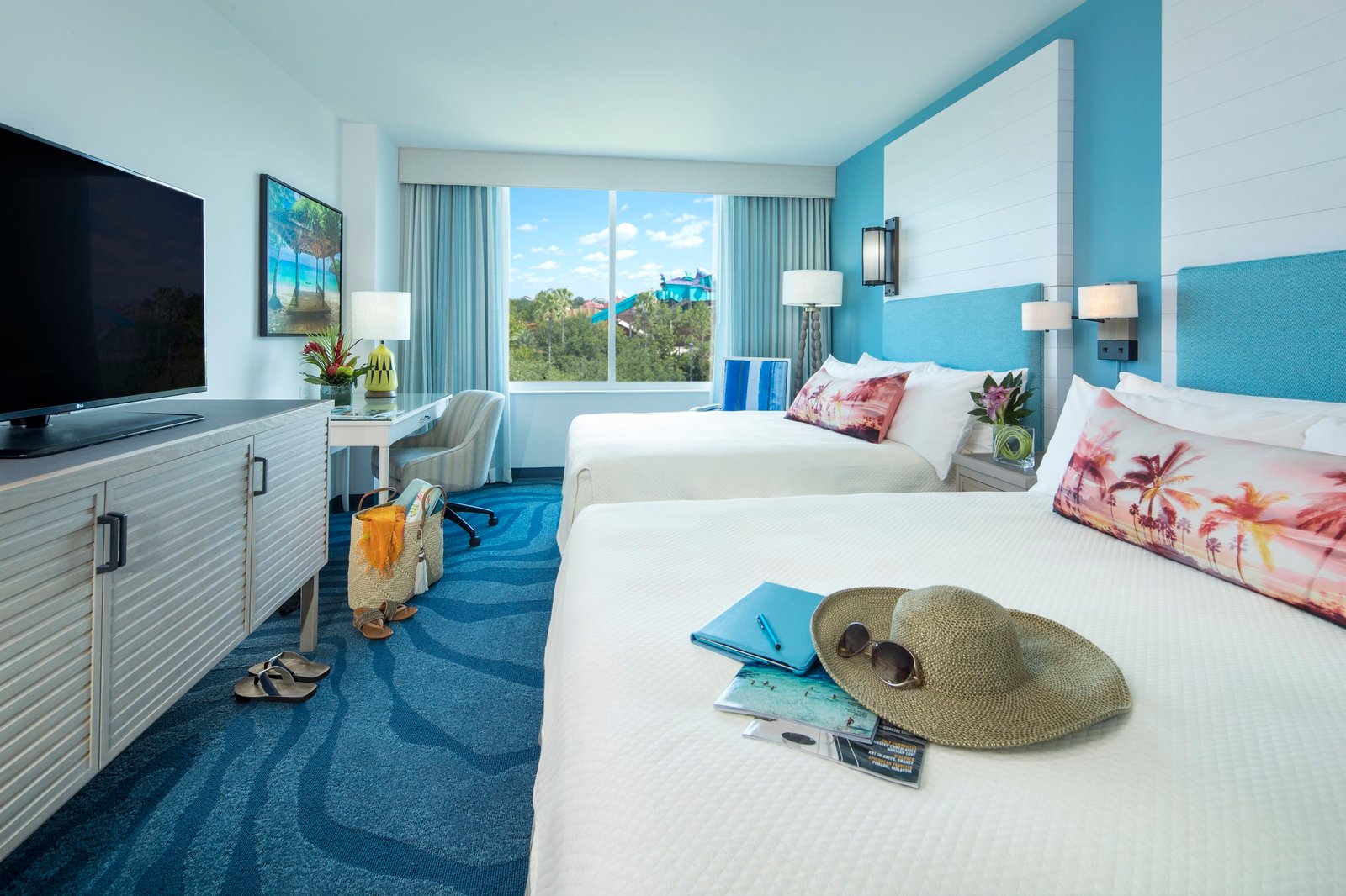 Loews Sapphire Falls Resort at Universal Orlando, rooms