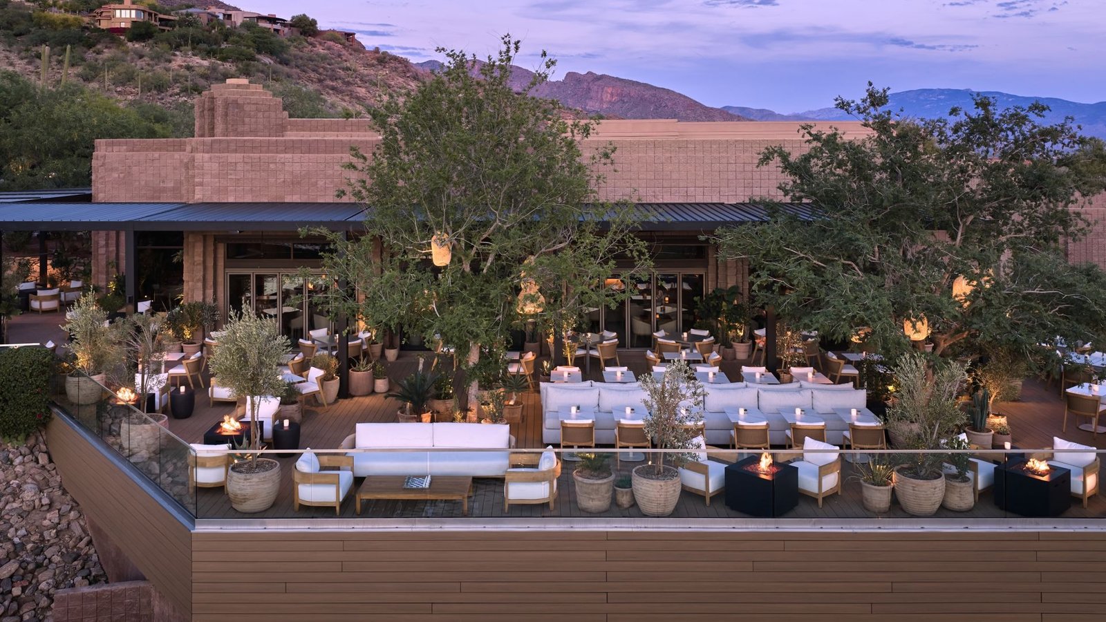 Loews Ventana Canyon Resort, at the table