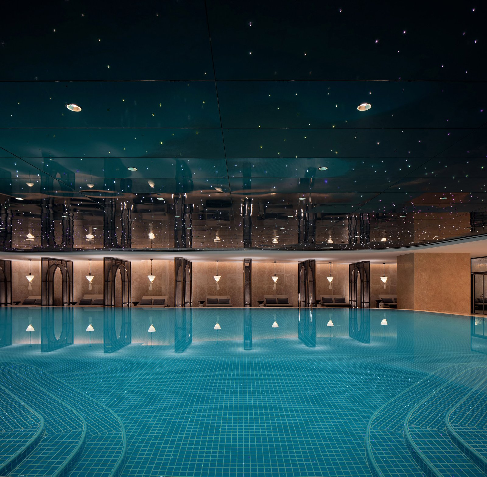 The Langbo Chengdu, the pool