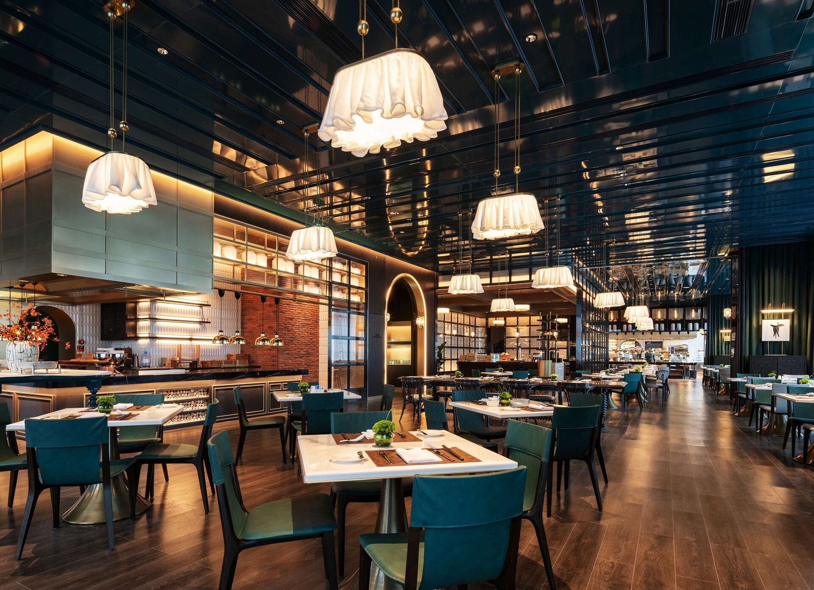 The Langbo Chengdu, the dining room