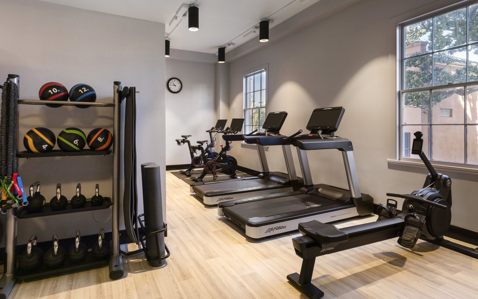 Mills House Charleston, Curio Collection by Hilton, the gym and yoga