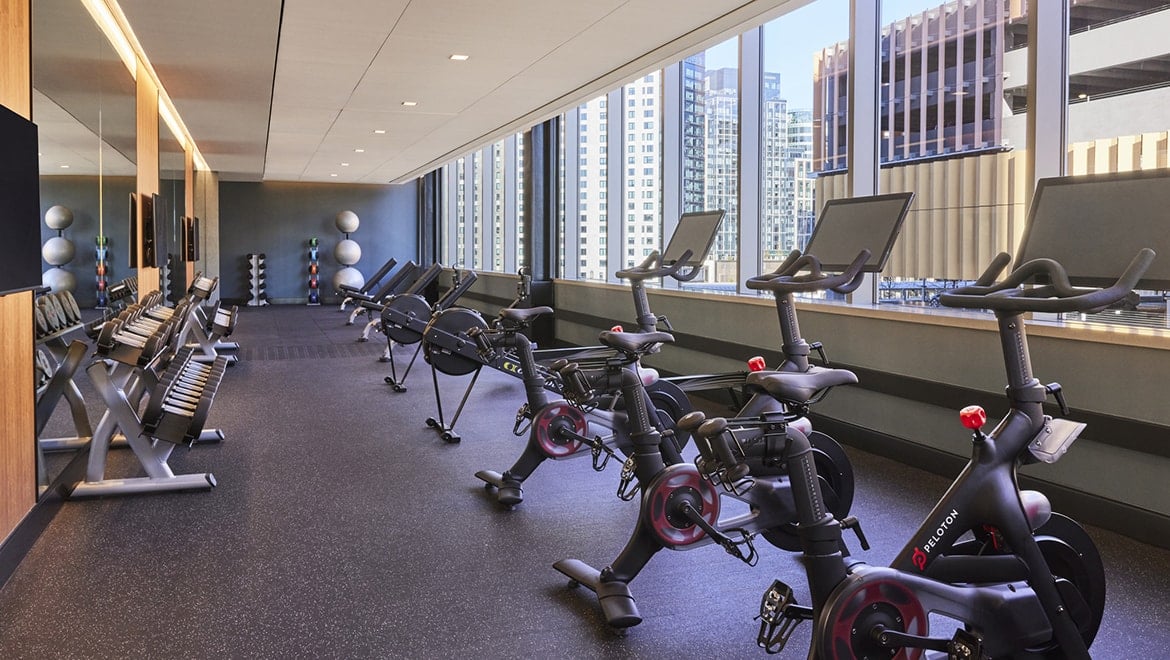 Omni Boston Hotel at the Seaport, the gym
