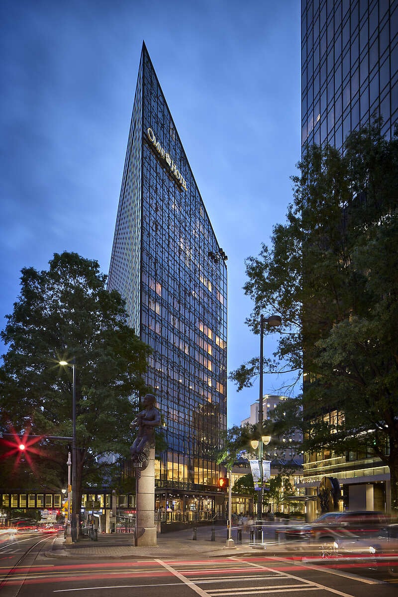 Omni Charlotte Hotel, how it began
