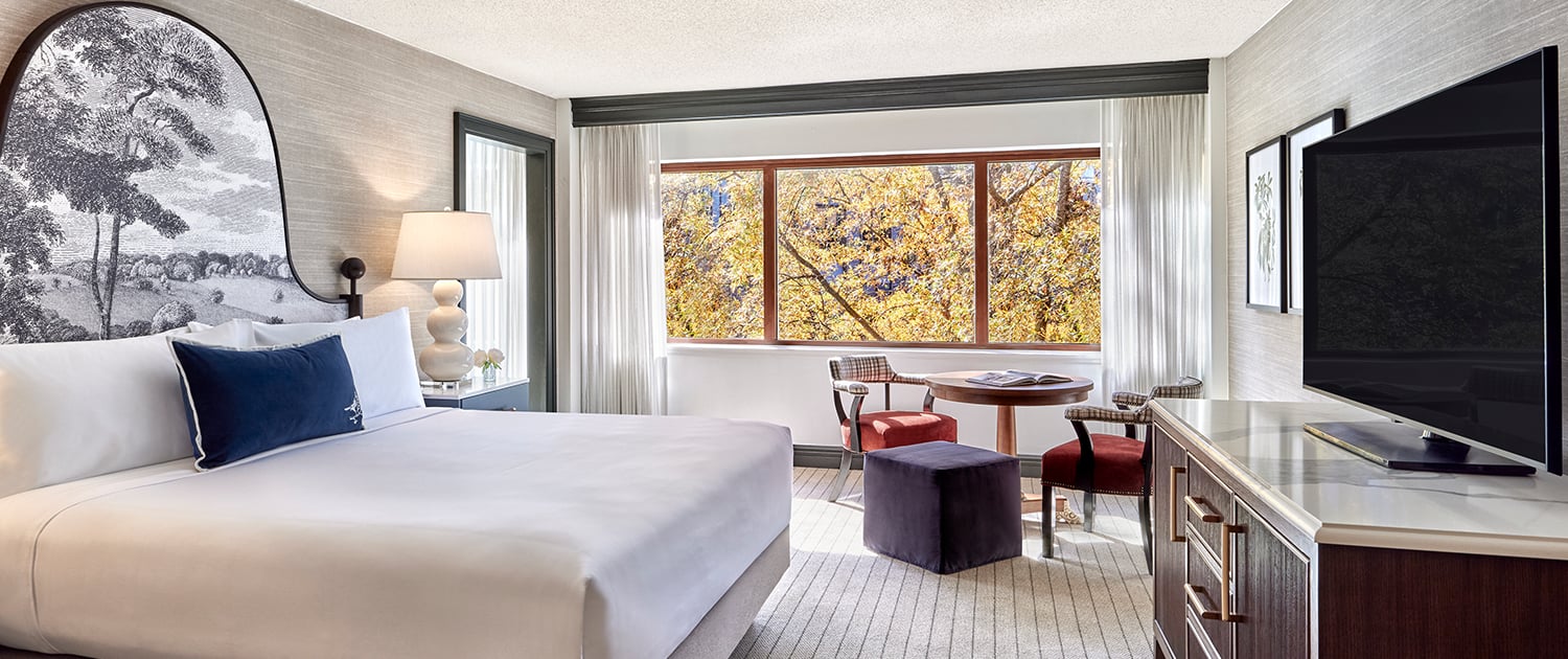 Omni Charlottesville Hotel, rooms