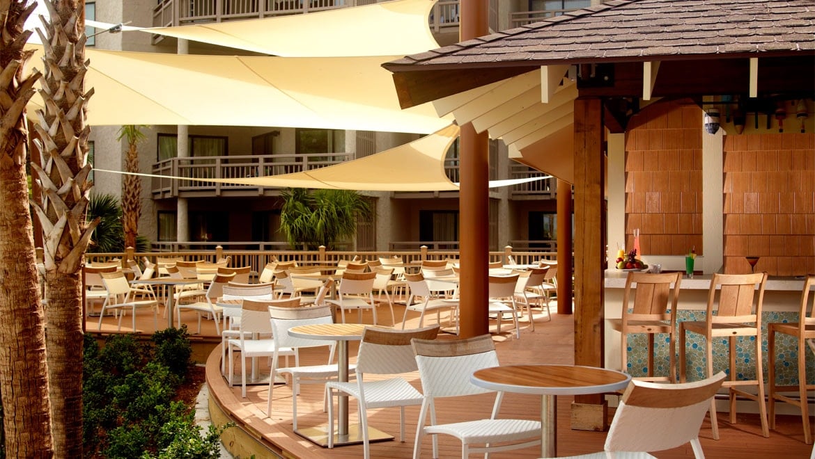 Omni Hilton Head Oceanfront Resort, at the table