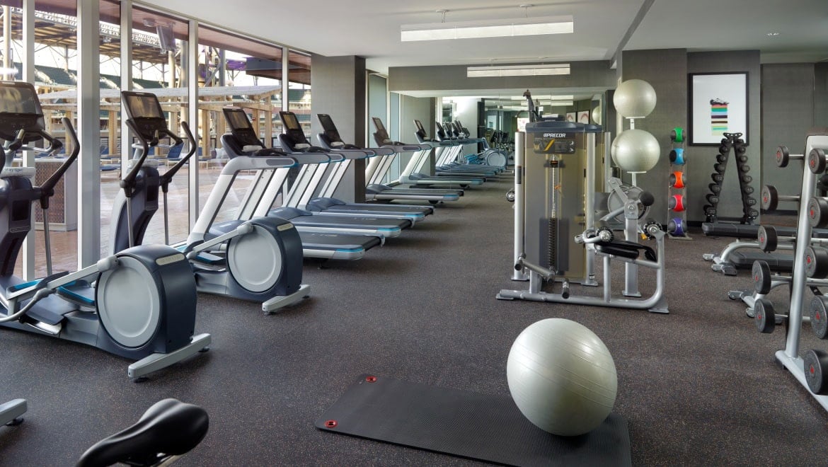 Omni Hotel at the Battery Atlanta, the gym