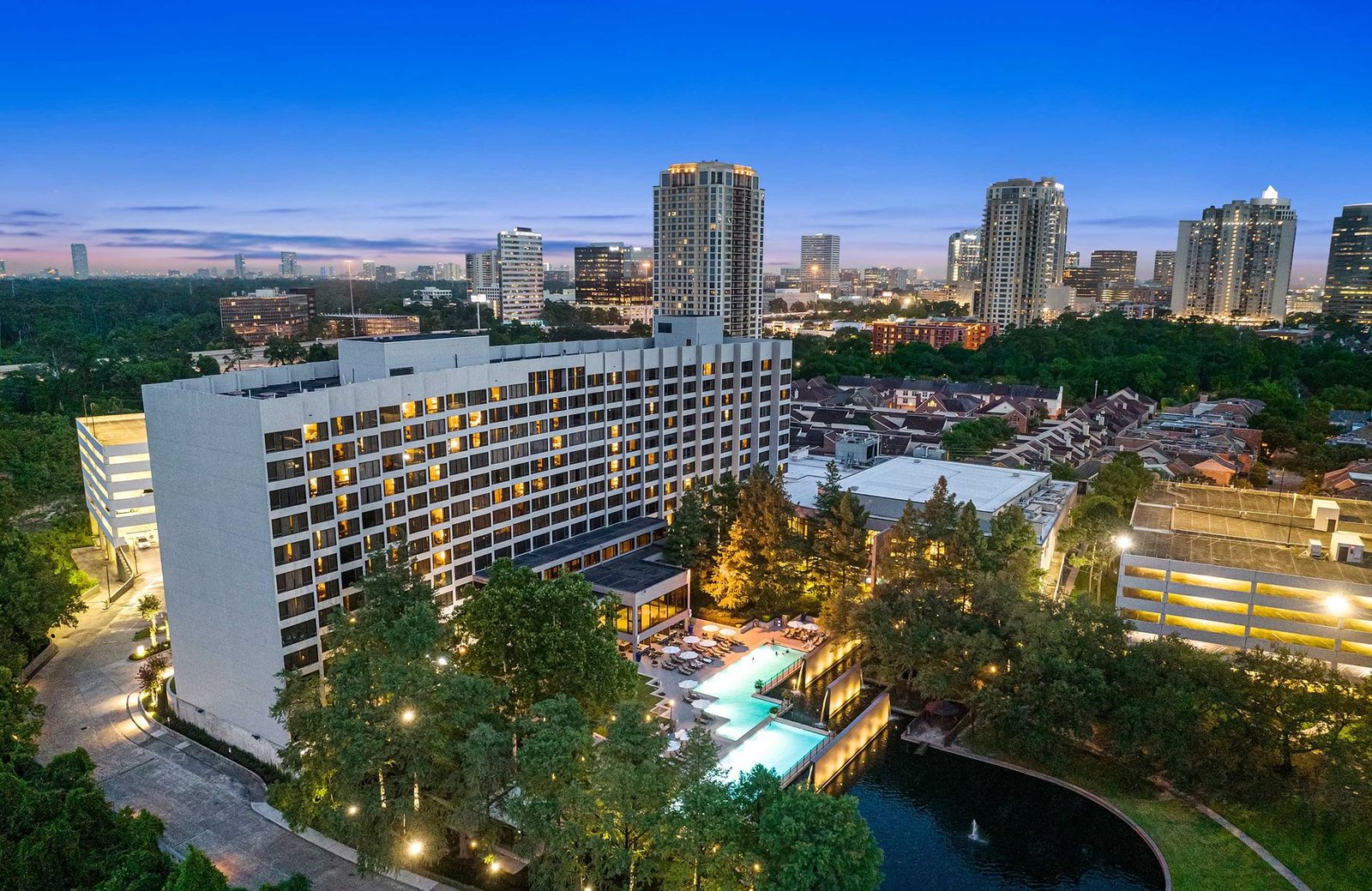 Omni Houston Hotel, how it began
