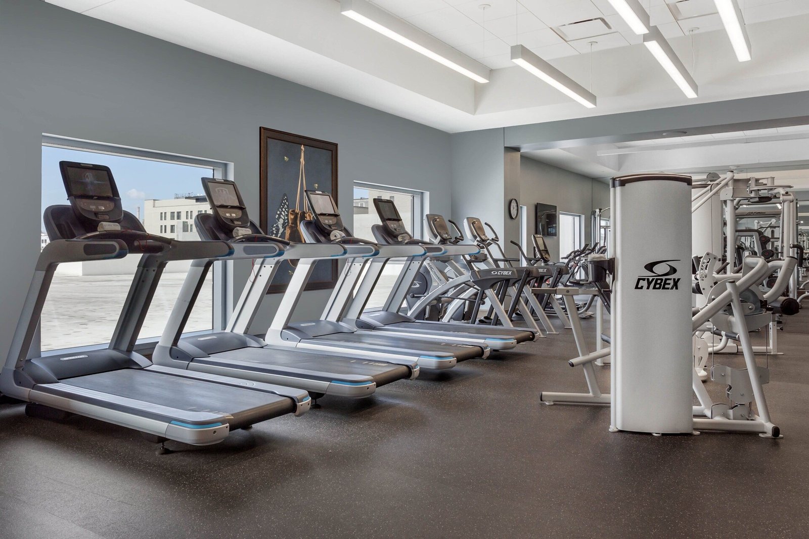 Omni Louisville Hotel, the gym