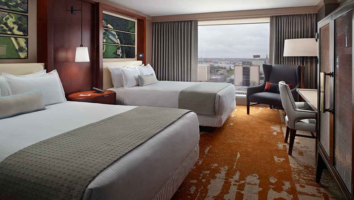 Omni Louisville Hotel, rooms