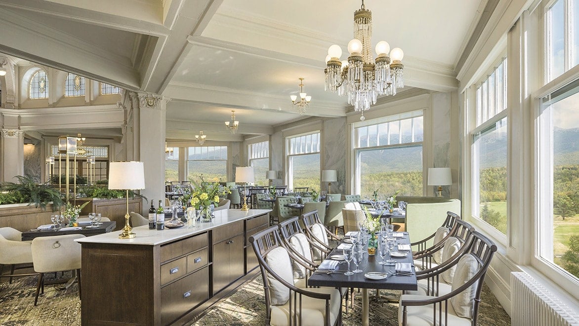 Omni Mount Washington Resort & Spa, at the table