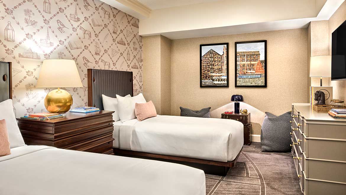 Omni Parker House, rooms