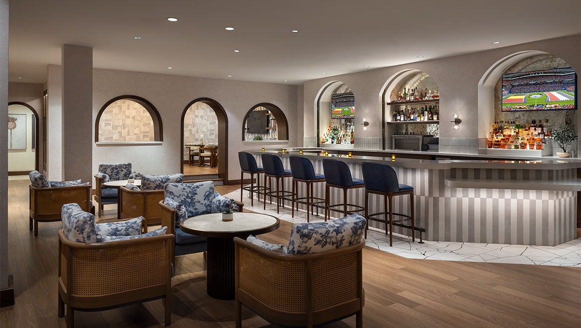 Omni Rancho Las Palmas Resort & Spa, at the table