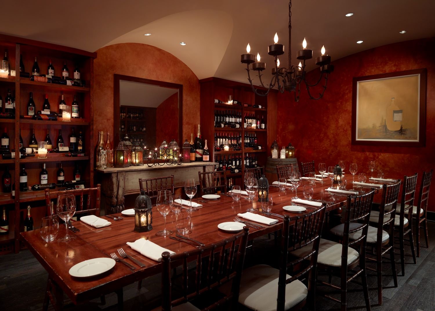 Omni Scottsdale Resort & Spa at Montelucia, at the table
