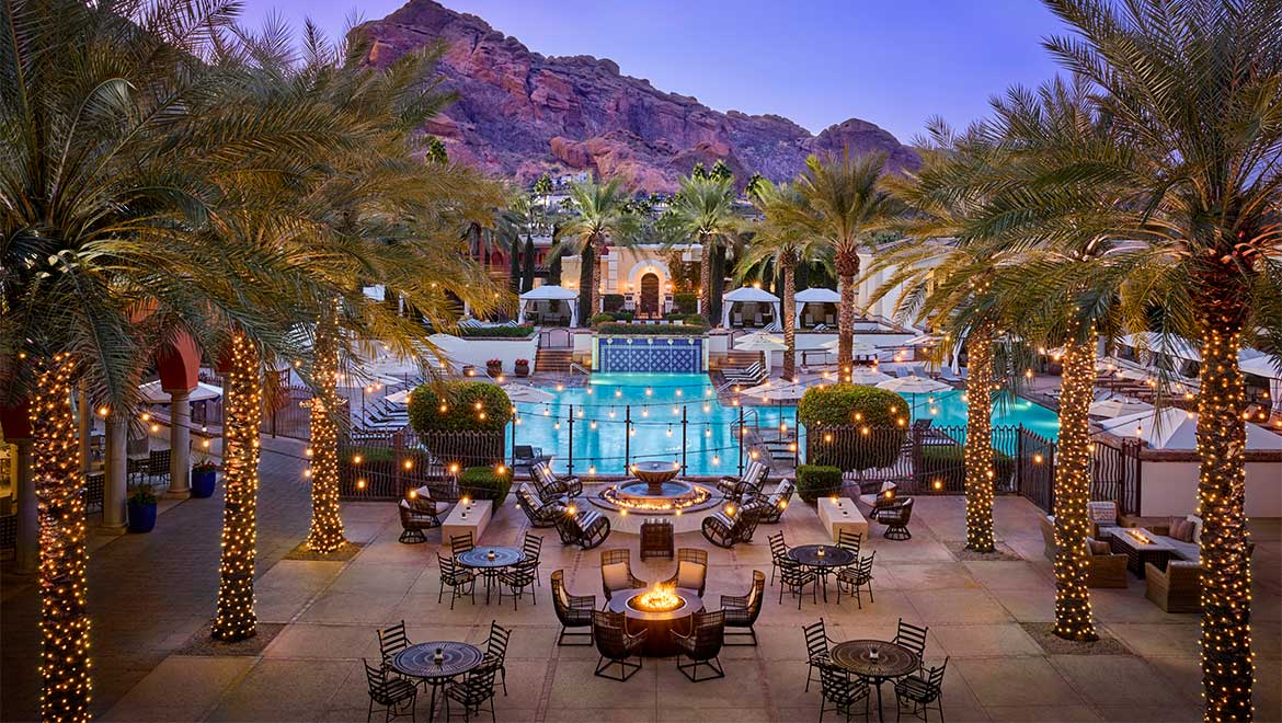 Omni Scottsdale Resort & Spa at Montelucia, the pool