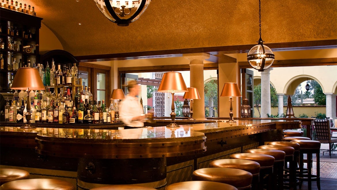 Omni Scottsdale Resort & Spa at Montelucia, at the table