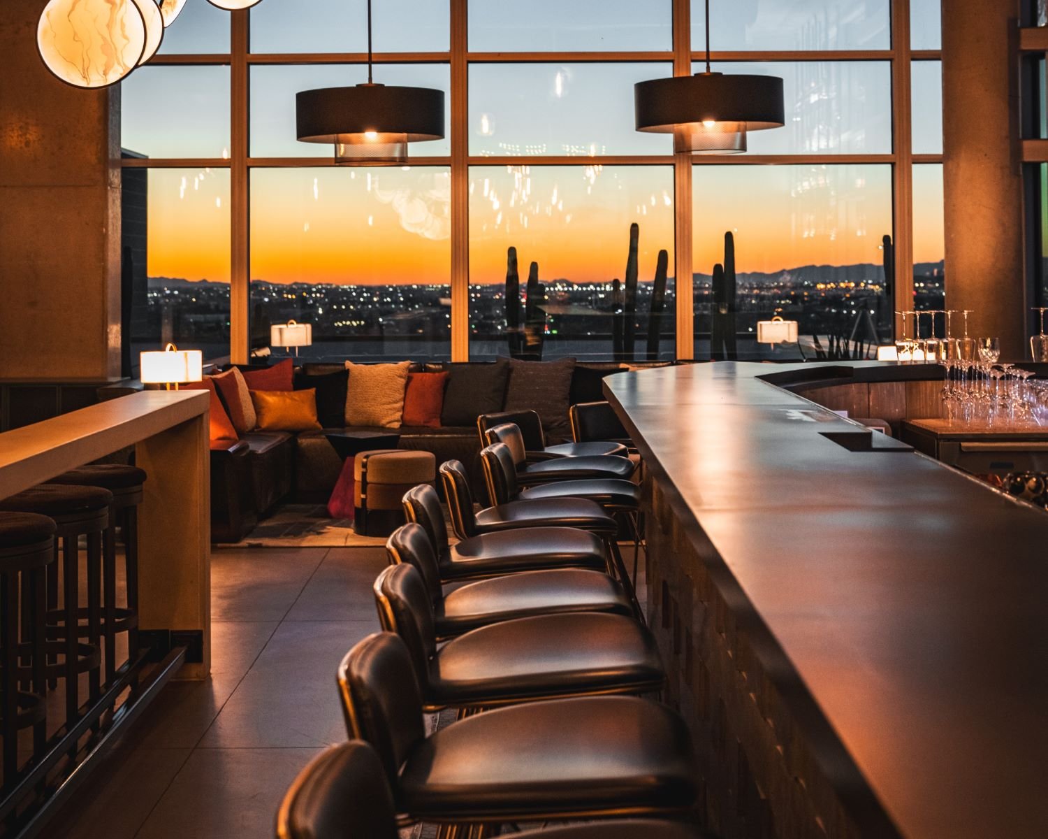 Omni Tempe Hotel at ASU, lucero rooftop lounge and terrace