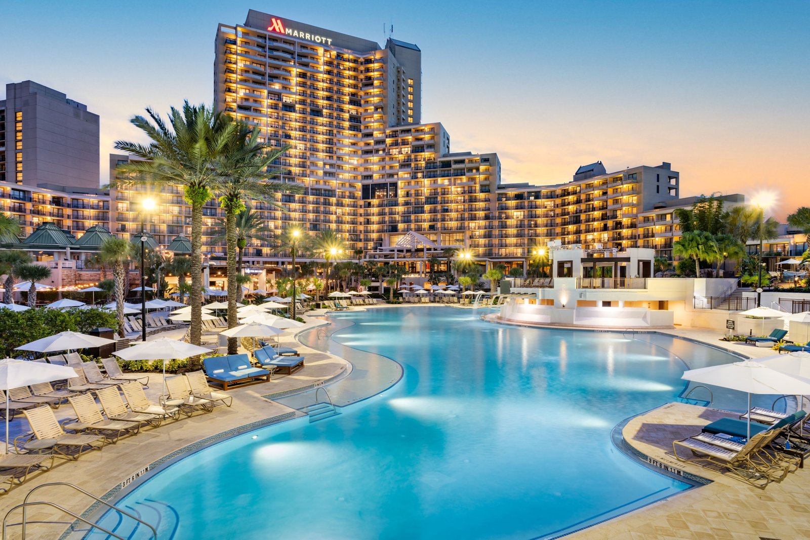 Orlando World Center Marriott, the pool