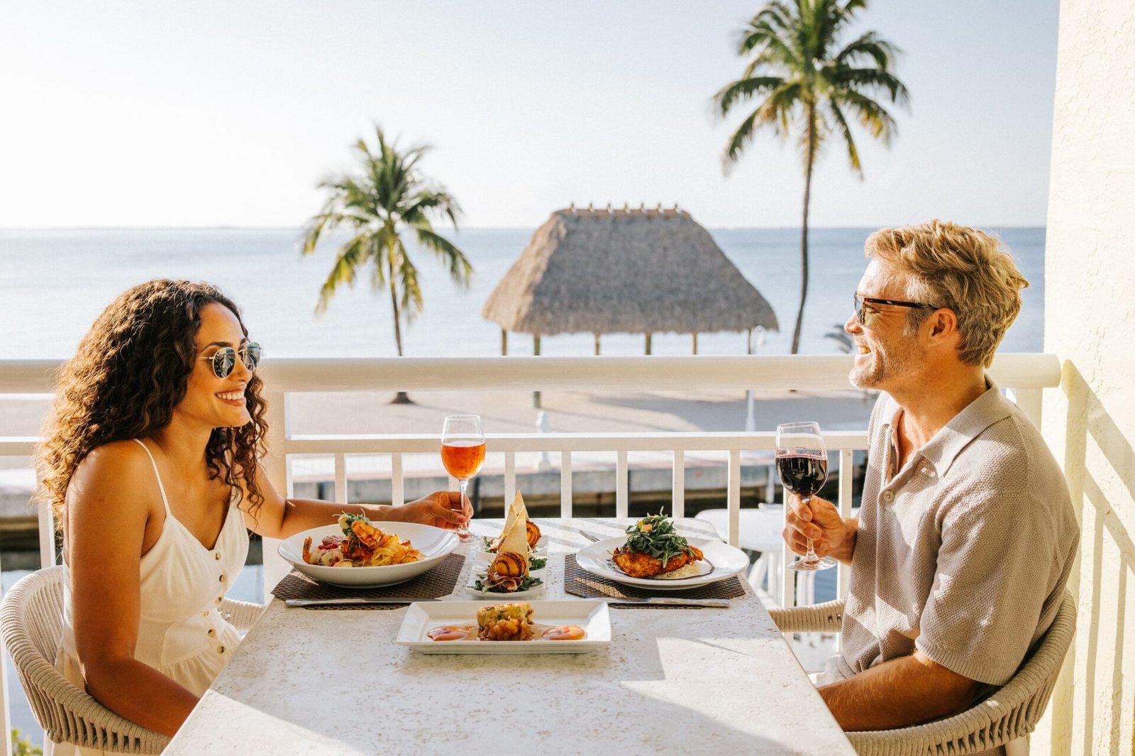 Reefhouse Resort, at the table