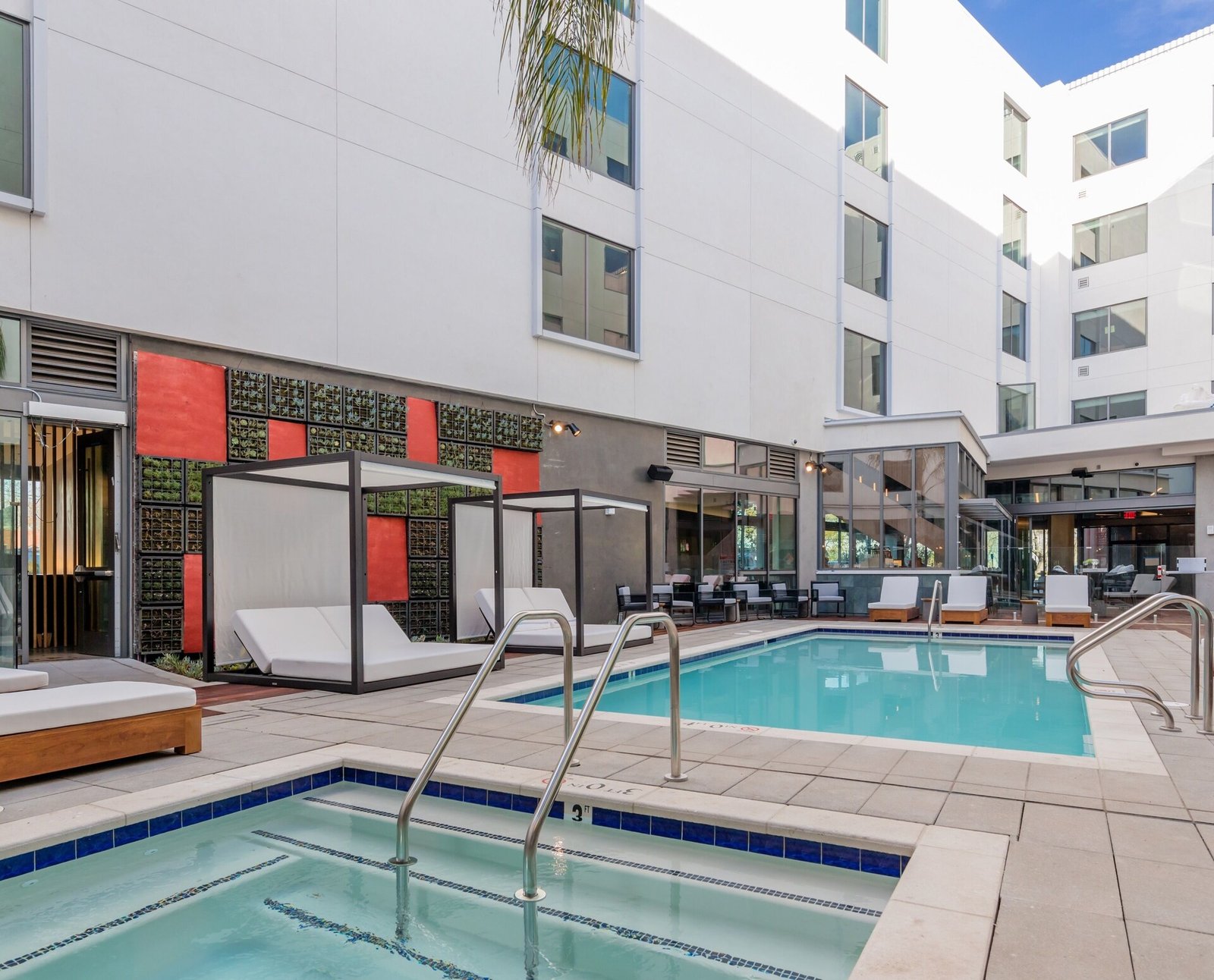 Shashi Hotel Mountain View Palo Alto, the pool