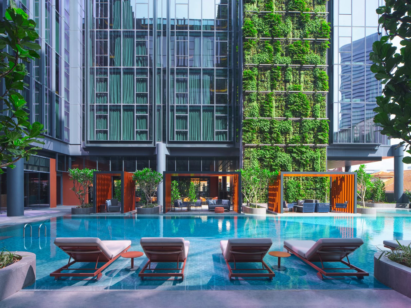 Pullman Singapore Hill Street, the pool