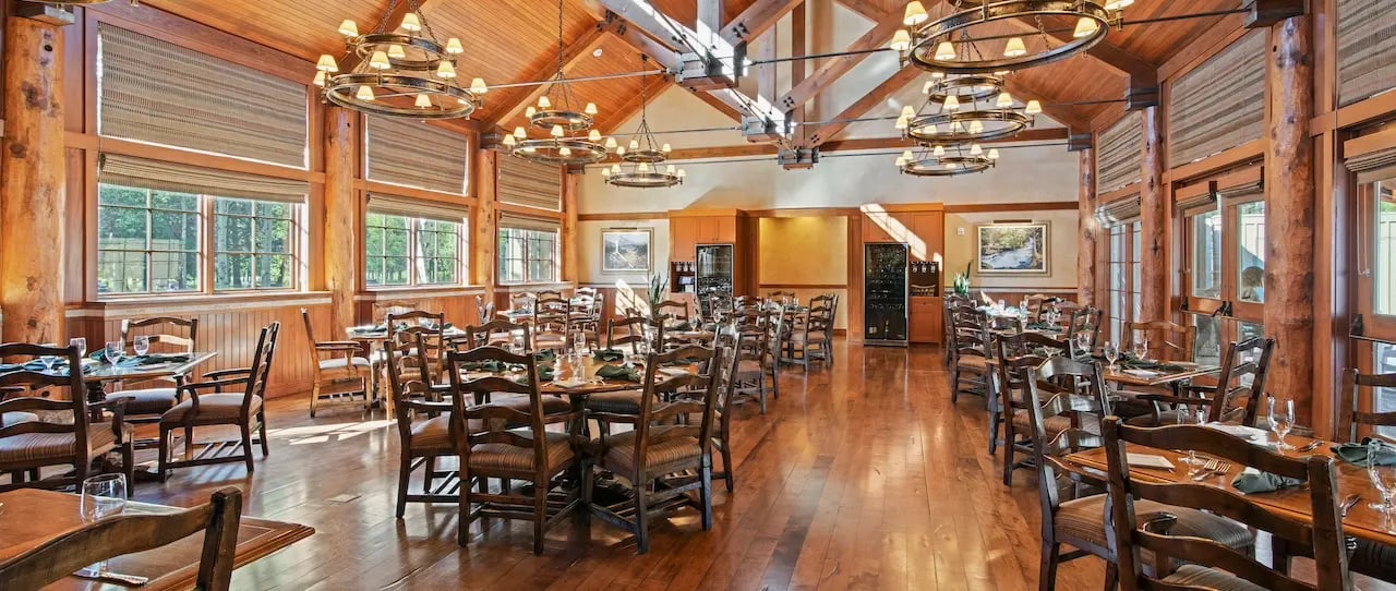 Sunriver Resort, at the table