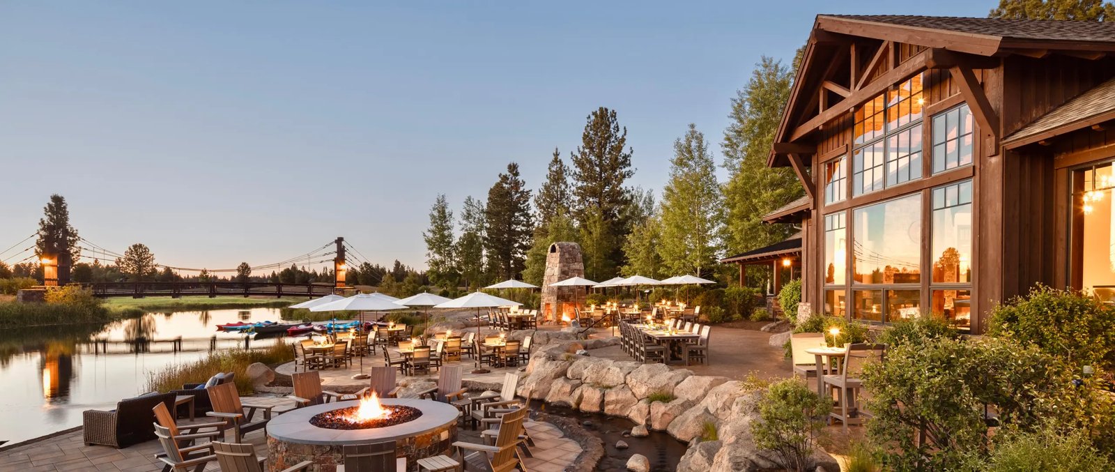 Sunriver Resort, at the table