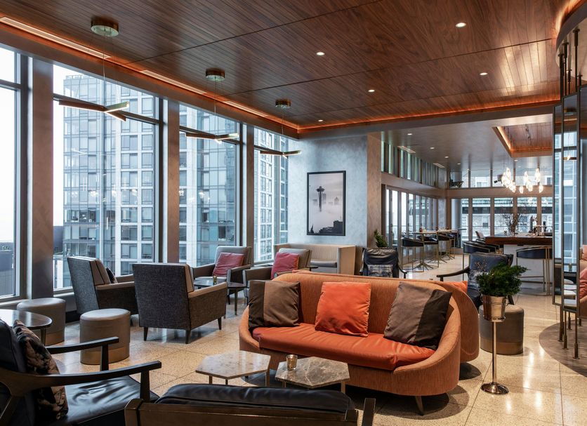 The Charter Hotel Seattle, Curio Collection by Hilton, fog room sky lounge & terrace