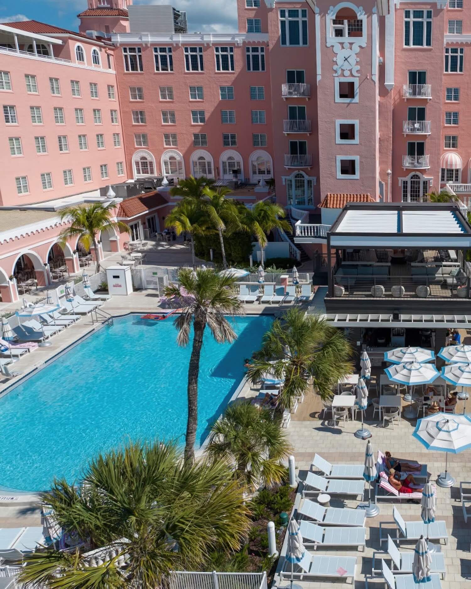 The Don CeSar, the pool