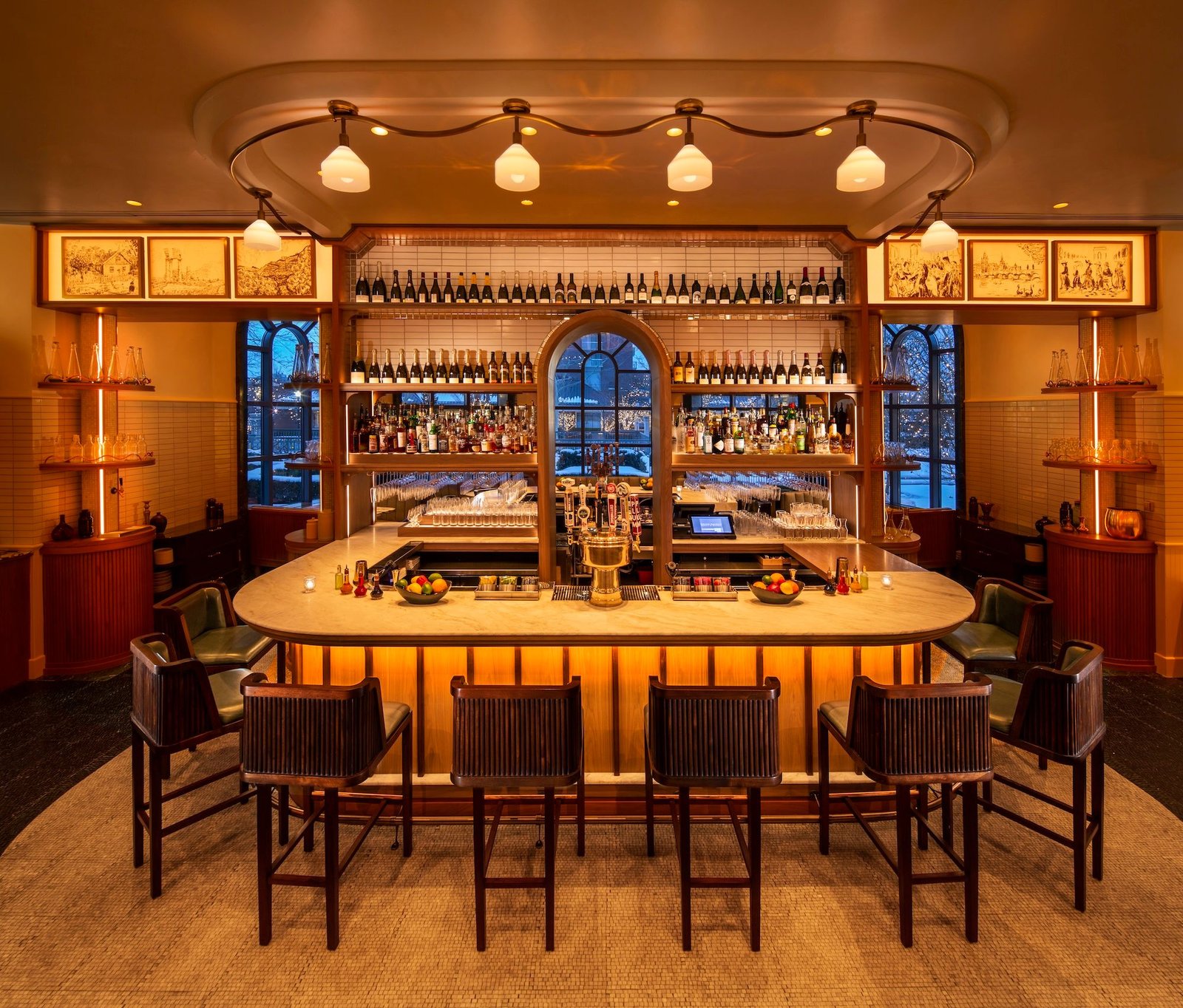The Grand America Hotel, laurel brasserie & bar