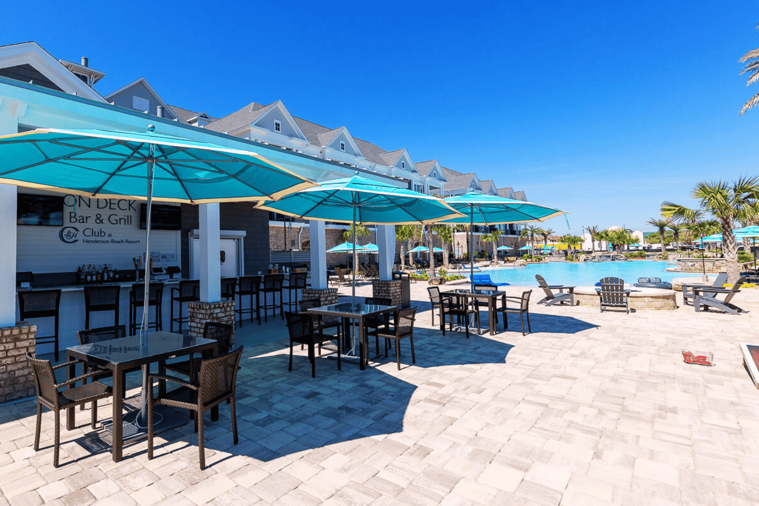 Henderson Beach Resort, at the table