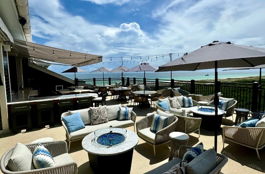 Henderson Beach Resort, the rooftop bar