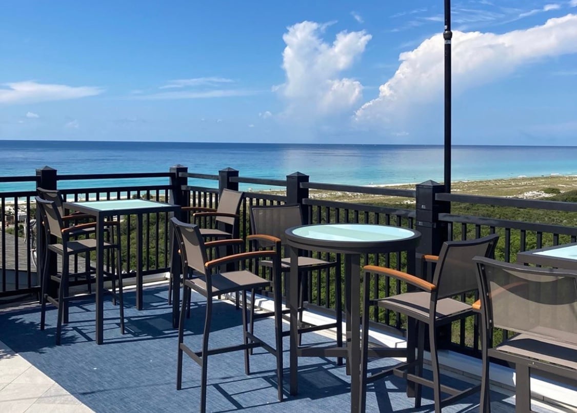Henderson Beach Resort, the rooftop bar
