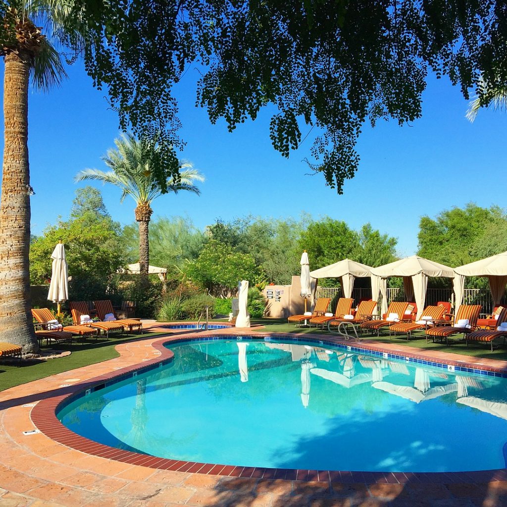 The Hermosa Inn, the pool
