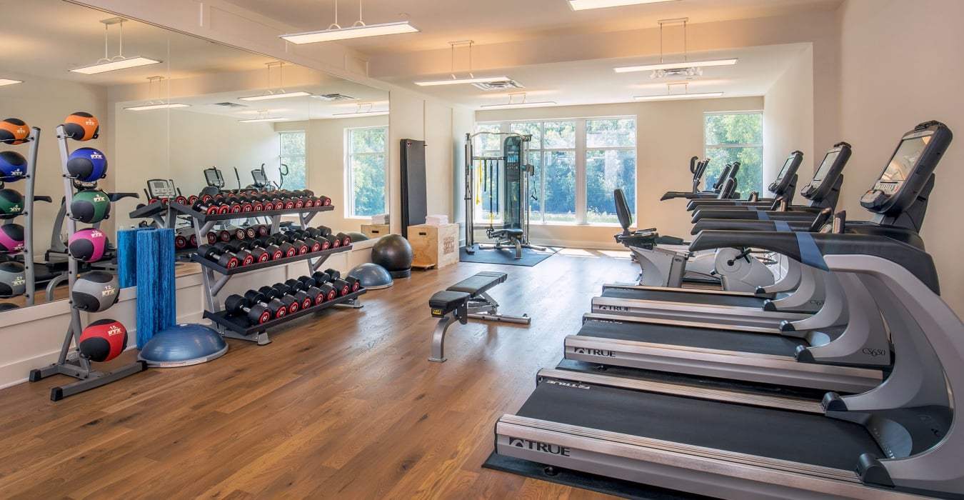 The Hotel Landing, the gym