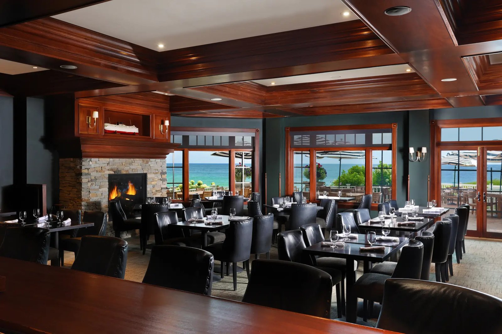 Inn at Bay Harbor, at the table
