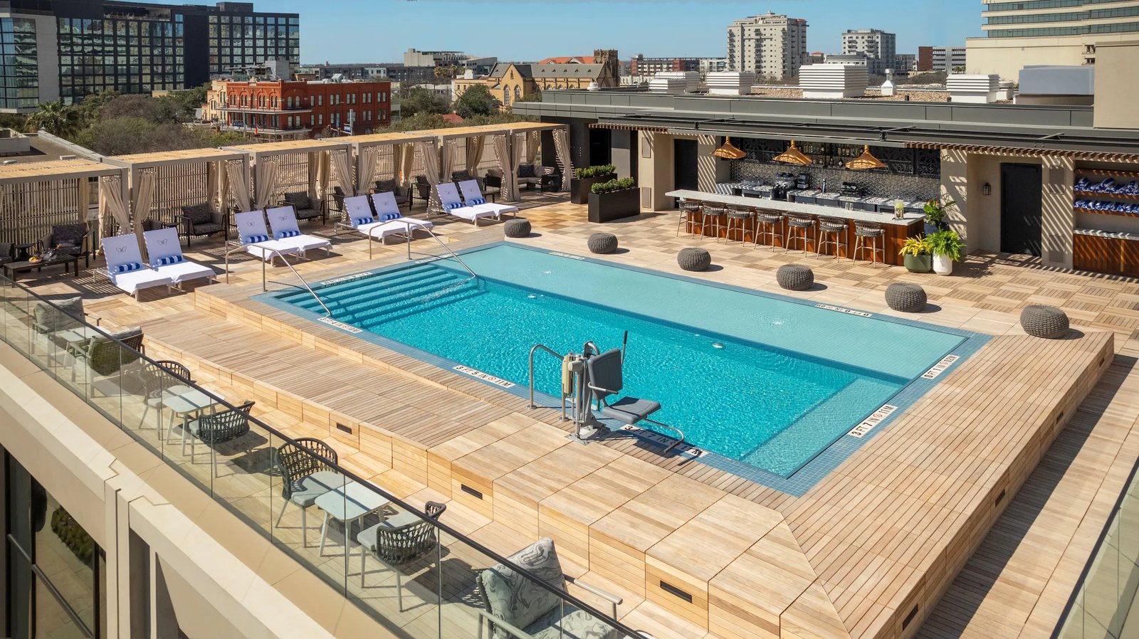 The Monarch San Antonio, the pool