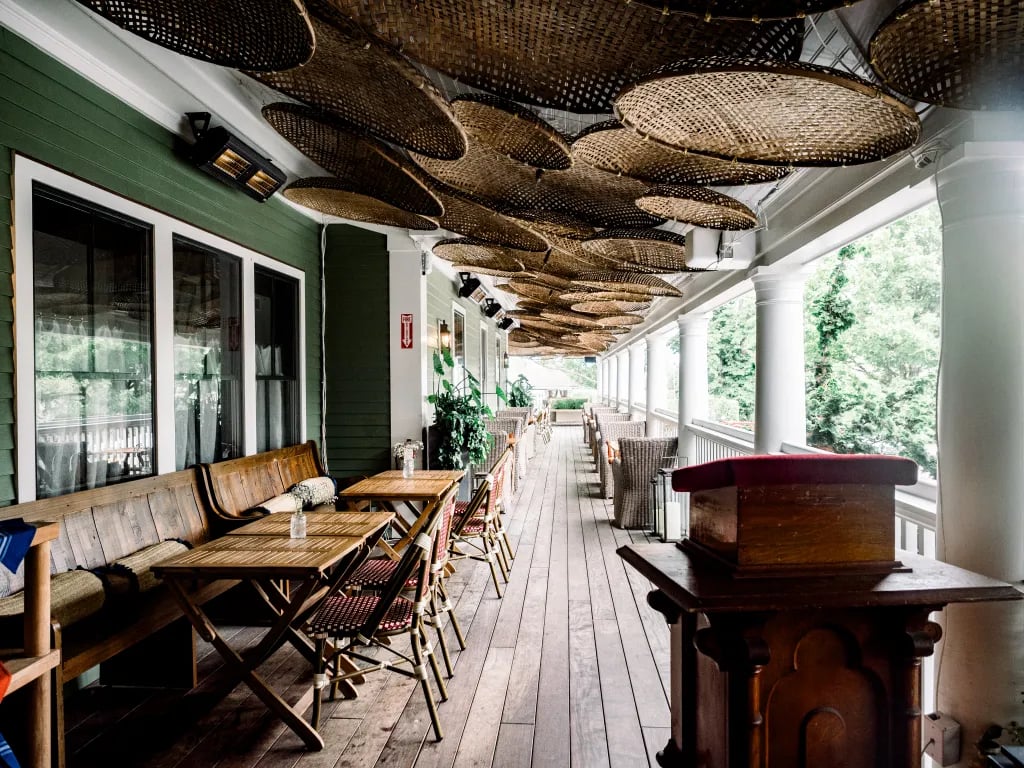 The Nantucket Hotel & Resort, at the table