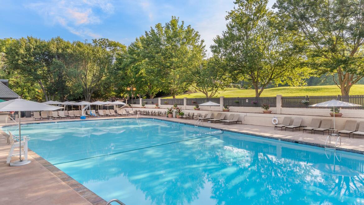 The Omni Grove Park Inn & Spa, the pool