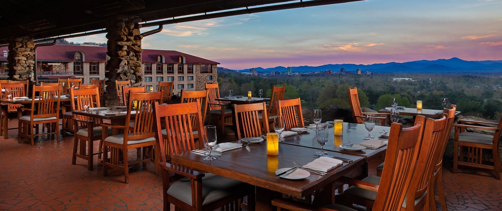 The Omni Grove Park Inn & Spa, at the table