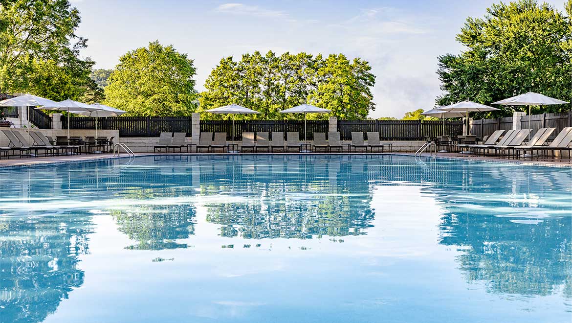 The Omni Grove Park Inn & Spa, the pool