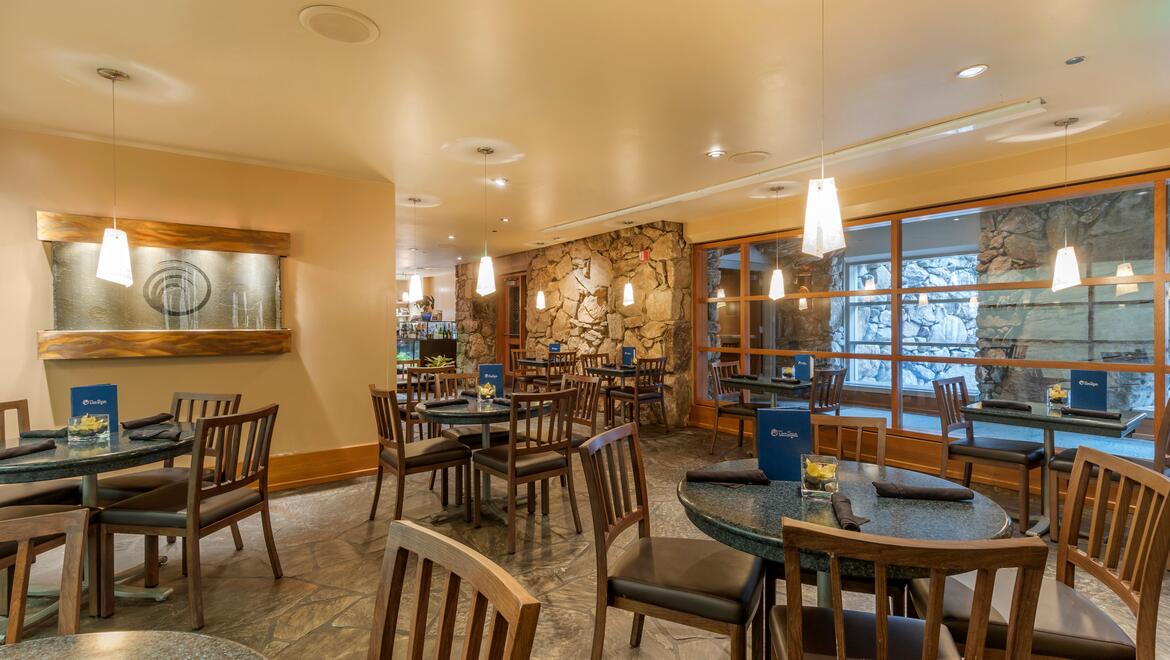 The Omni Grove Park Inn & Spa, at the table