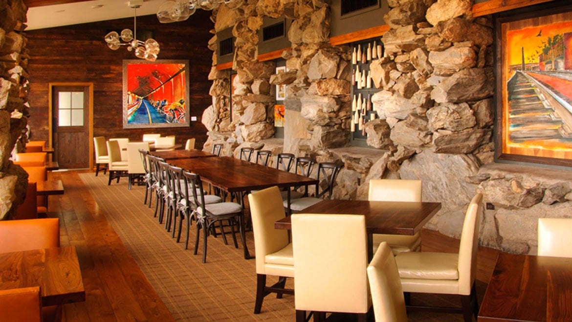 The Omni Grove Park Inn & Spa, at the table