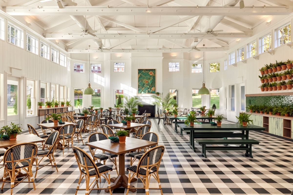 The Omni Homestead Resort & Spa, at the table