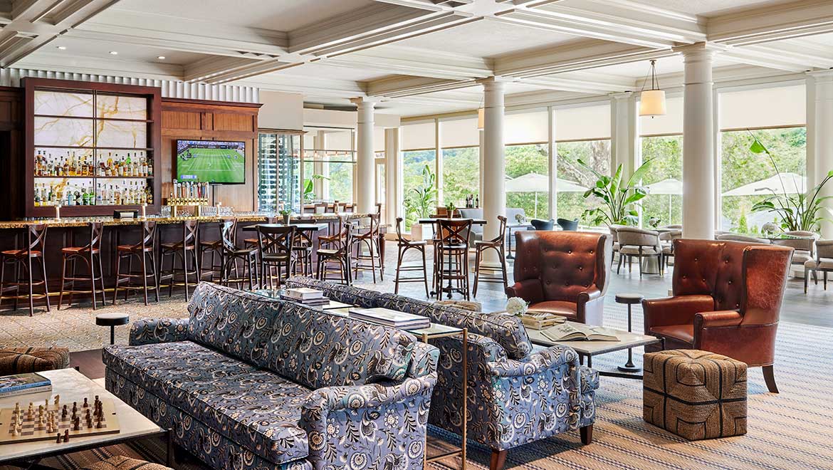 The Omni Homestead Resort & Spa, at the table