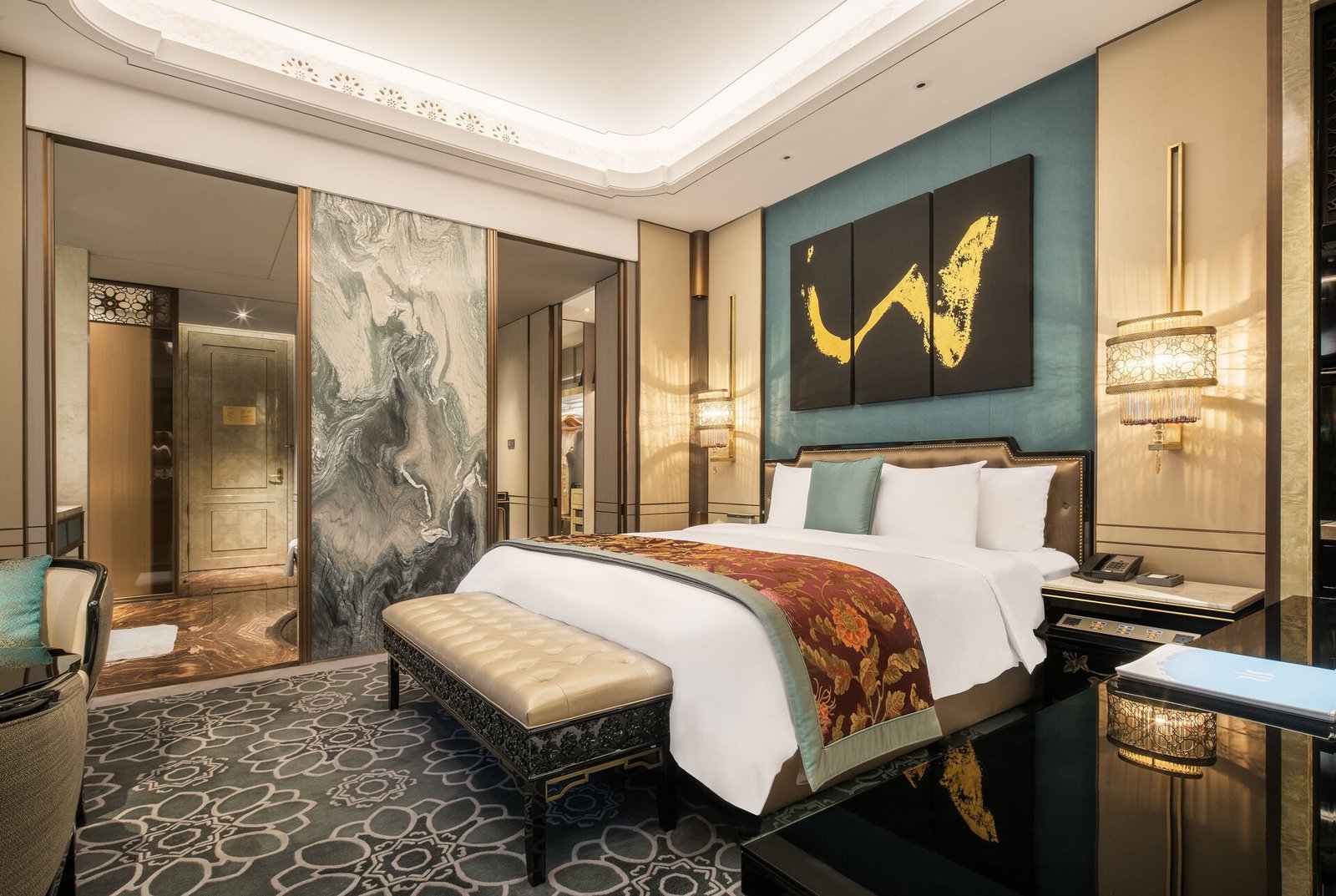 Wanda Reign Chengdu Hotel — rooms